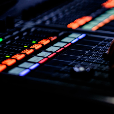 Mixing desk image; send your music to Selector for a chance to get played on the show